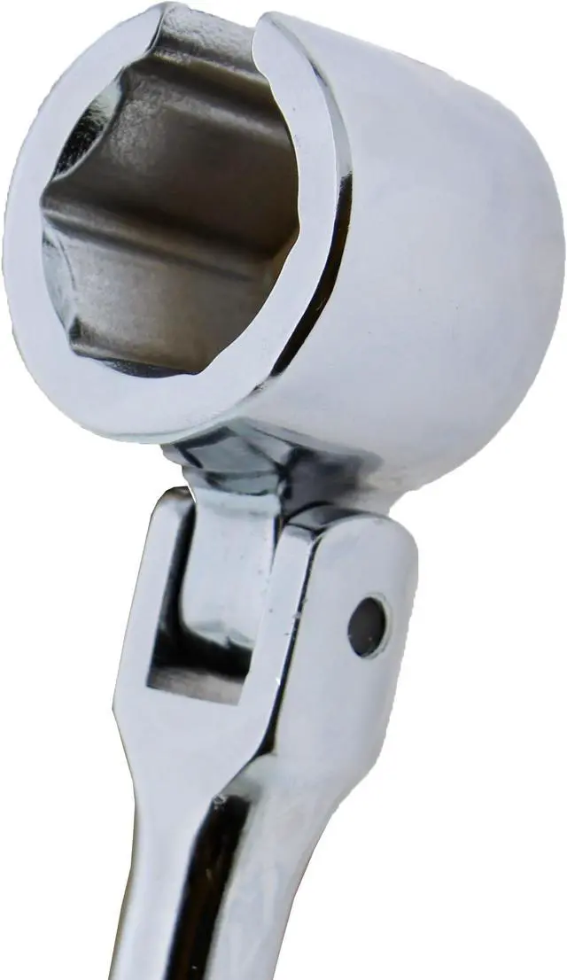 Alt view image 3 of 6 - ABN 7/8" 22mm Flexible Head Oxygen Sensor Head Wrench
