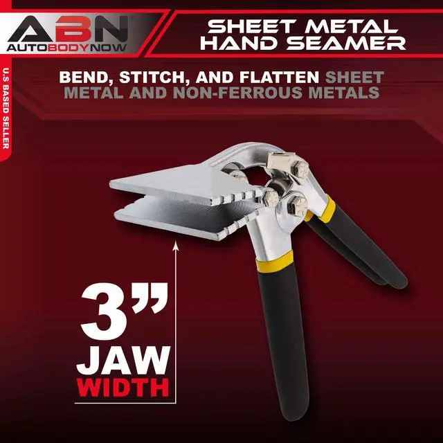 Alt view image 2 of 7 - ABN 3 Inch Offset Metal Hand Seamer