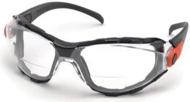 Main image of Elvex GG-40C-AF-1.5 Bifocal Go-Specs RX 1.5 Diopter Safety Glasses, Clear