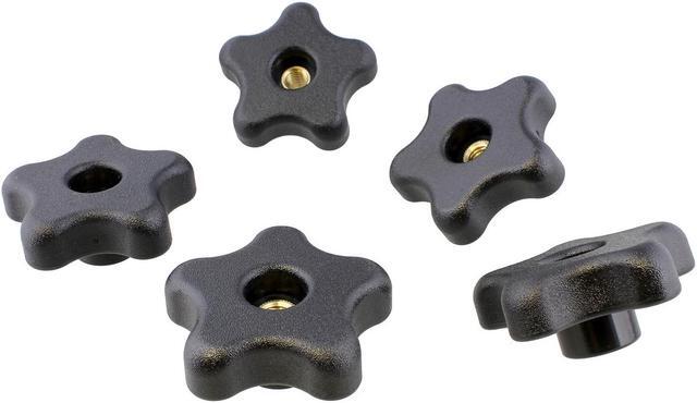 Alt view image 4 of 8 - DCT | Star Knobs 5/16”-18 Clamping Knob Threaded Knobs – T Knob Jig Knobs 5-Pack