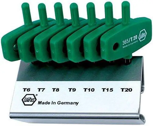 Main image of Torx Key Set, T6 - T20, Wing, Short