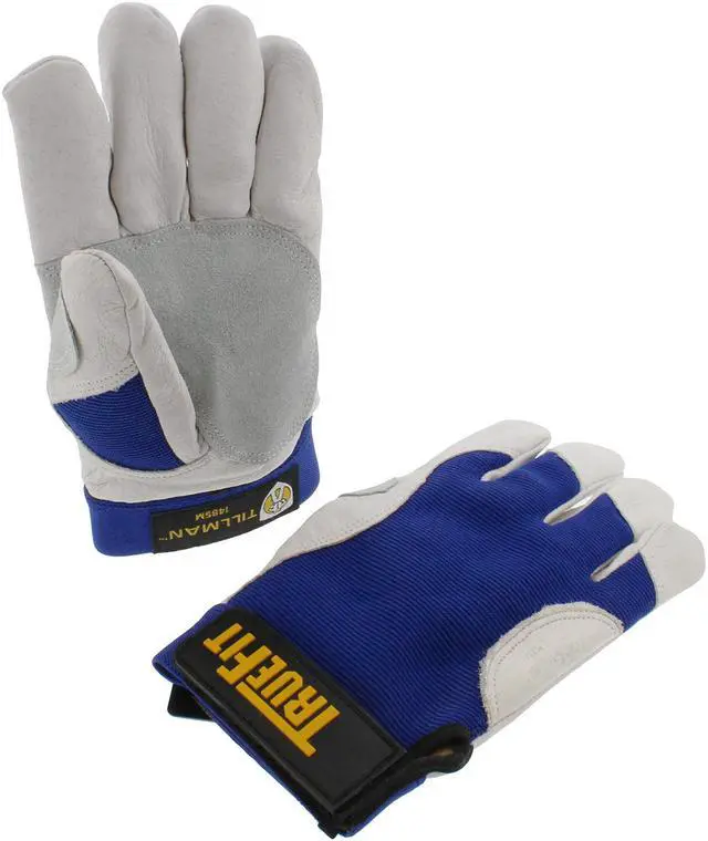 Alt view image 8 of 10 - Tillman 1485 True Fit Top Grain Pigskin Thinsulate Lined Work Gloves, Medium
