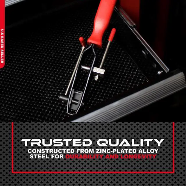 Alt view image 5 of 7 - ABN CV Joint Ear Clamp Banding Tool  Compatible with BMW Mazda Hose Clamping