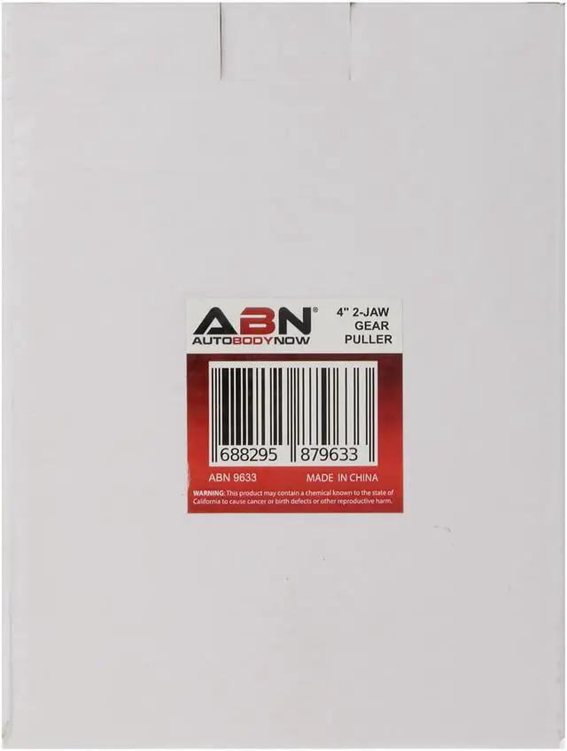 Alt view image 6 of 7 - ABN 4" Inch 2-Jaw Gear Puller – Removal Tool for Gears Pulleys Flywheels