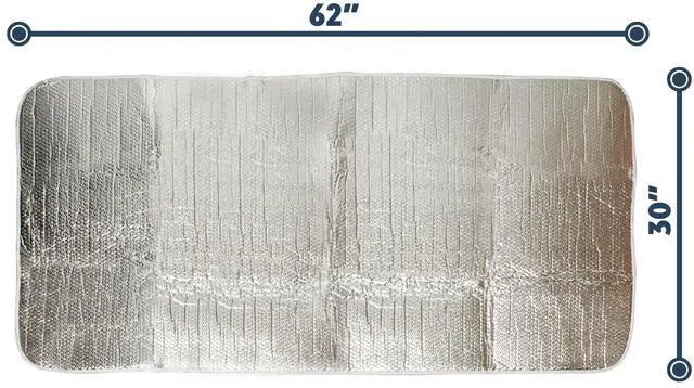 Alt view image 5 of 6 - Dumble | RV Door Window Shade RV Skylight Cover 62x30 Inch RV Window Insulation