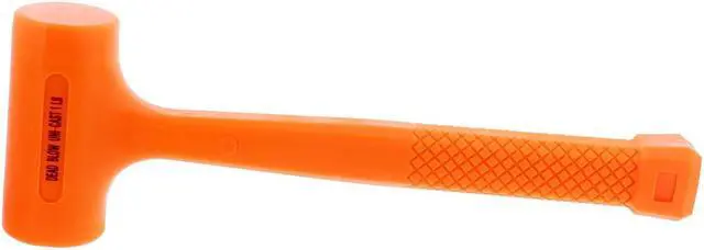 Alt view image 4 of 7 - ABN Dead Blow Hammer 1 lb Pound Mallet with Non-Marring Rubber Coating