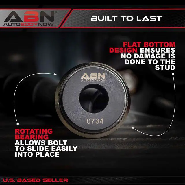 Alt view image 3 of 7 - ABN | Car Wheel Stud Installer Tool Lug Bolt Remover Replacement Tire Stud Tool