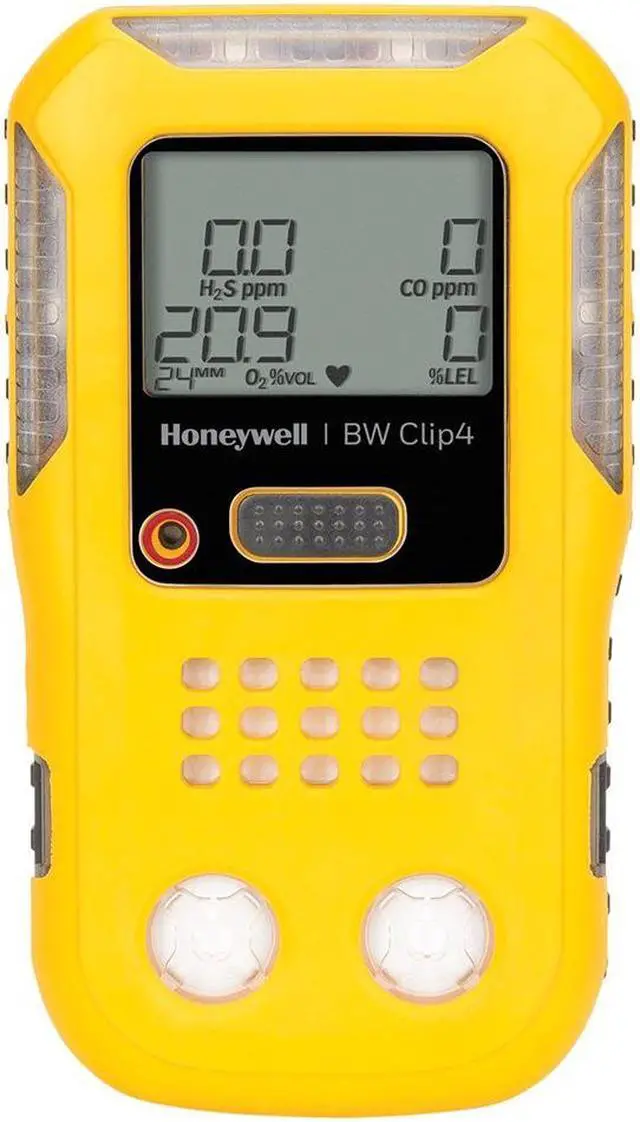 Main image of BW Technologies BWC4-Y-N Clip4, 4-gas (Combustible, O2, H2S, CO) Detector