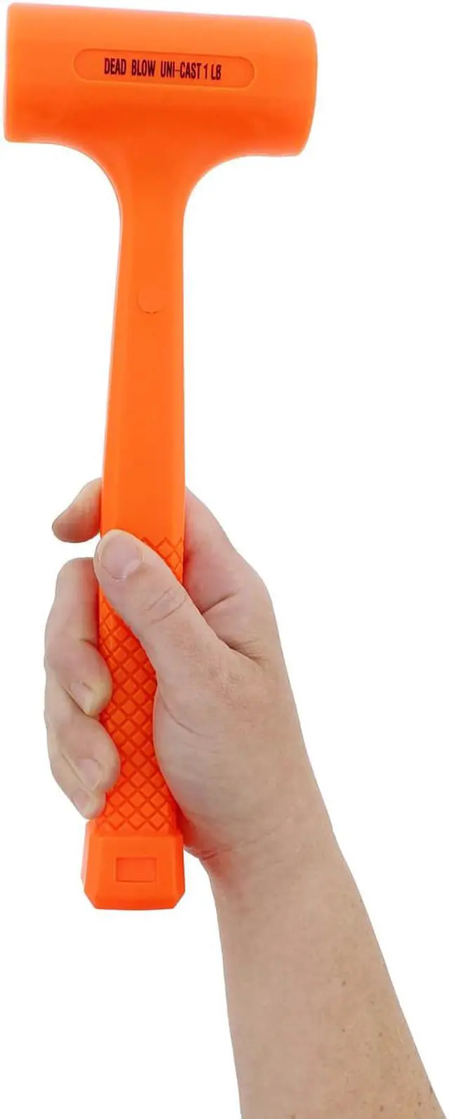 Alt view image 2 of 7 - ABN Dead Blow Hammer 1 lb Pound Mallet with Non-Marring Rubber Coating
