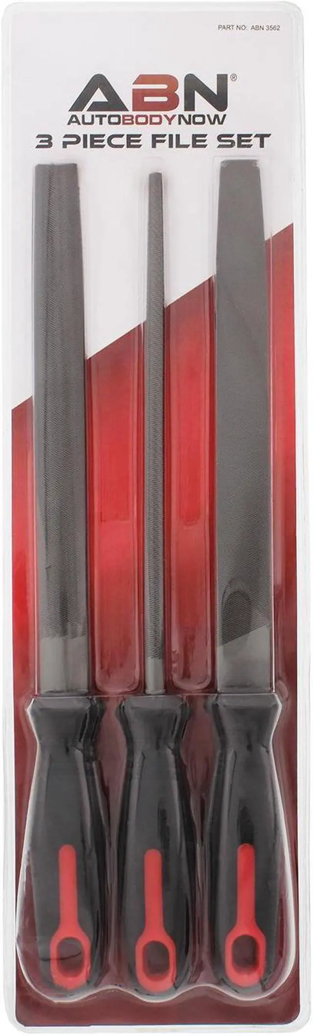 Alt view image 6 of 7 - ABN Hand Deburring File 3pc Set – Metal Sharpening Hole Shaping Debur Files Kit