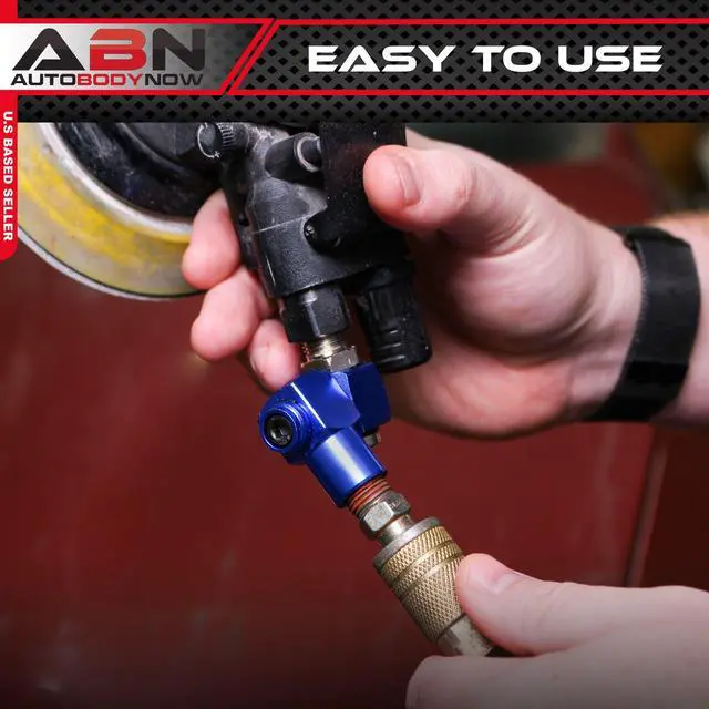 Alt view image 8 of 11 - ABN 1/4" Inch NPT 360 Degree Swivel Connector with Tension Control