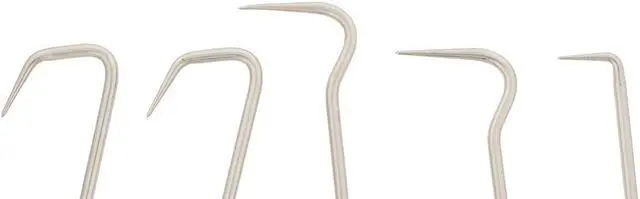 Alt view image 9 of 12 - ABN Hook and Pick 5-Piece Set for Automotive Radiator / Coolant Hose Removal
