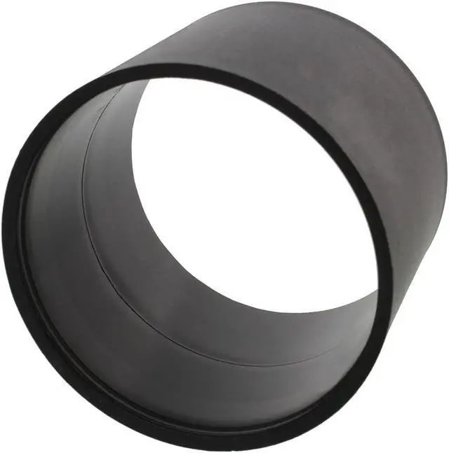 Alt view image 2 of 3 - DCT 4” Inch Plastic Circular Pipe Hose Coupler 1-Pack Wood Shop Dust Collection