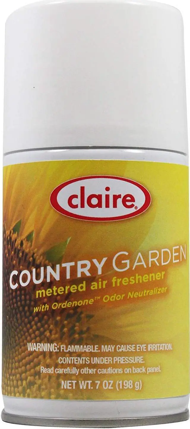 Main image of Claire 118 7 Oz. Country Garden Metered Air Freshener Aerosol Can