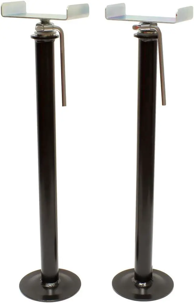 Alt view image 3 of 6 - Dumble | RV Slide Out Stabilizer Jacks – 16”-28” Inch Jack Stands, 2 Piece Set