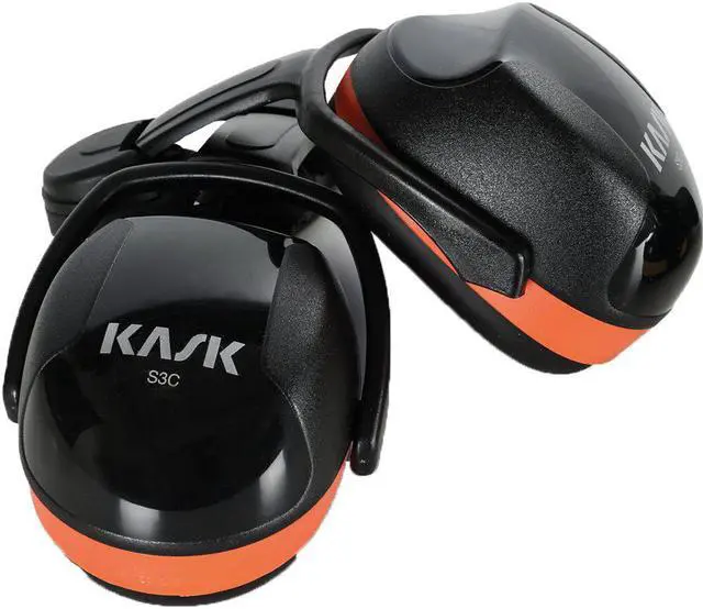 Main image of Kask SC3 Orange Ear Defenders (fits Super Plasma & Zenith Helmets)