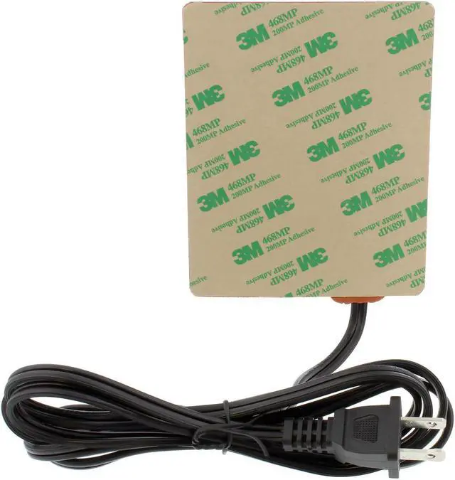 Alt view image 2 of 6 - ABN | Silicone Heater Pad Car Battery Heater Oil Pan Heater Pad 4x5” 120V 250W