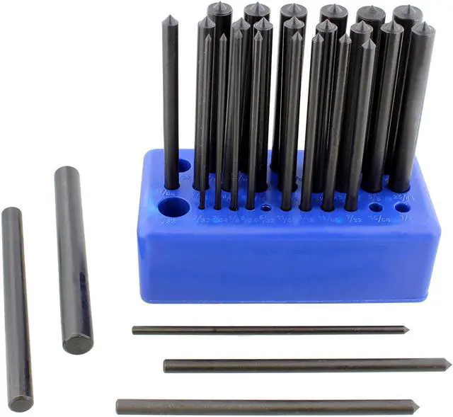 Alt view image 3 of 7 - ABN | Hole Transfer Punch Set for Steel 28 Piece Transfer Punch Set 3/32”–17/32”