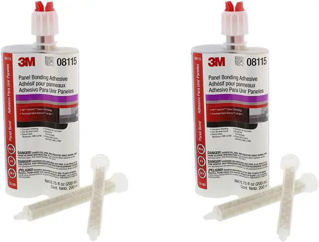 Alt view image 4 of 4 - 3M 08115 Panel Bonding Adhesive, 200 ml, 2 Pack