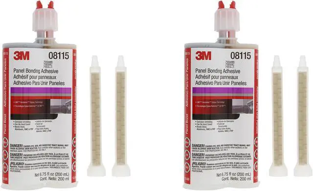 Main image of 3M 08115 Panel Bonding Adhesive, 200 ml, 2 Pack