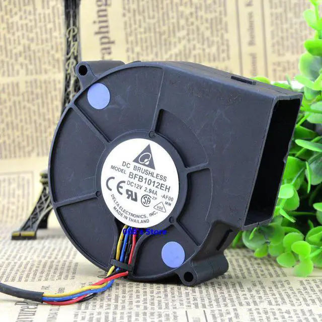 Alt view image 5 of 5 - Radiator CPU Cooler Fan For Server PC Dedicated Turbo BFB1012EH PWM Blower 1U2U 97*97*33mm 9.7cm 12V 2.94A -AF00 Cooling