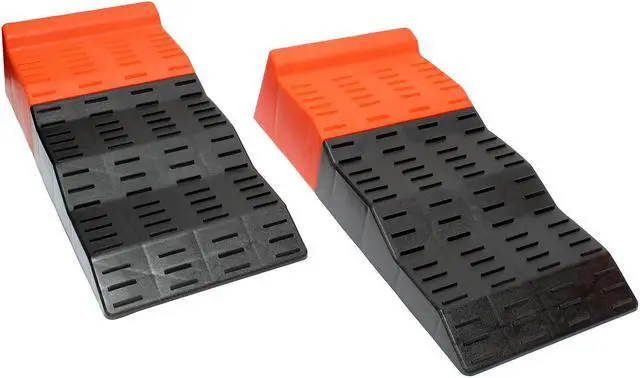 Alt view image 7 of 8 - BISupply | Tandem Axle Leveler Ramps  3 Step RV and Camper Leveling Ramps, 2 Pk