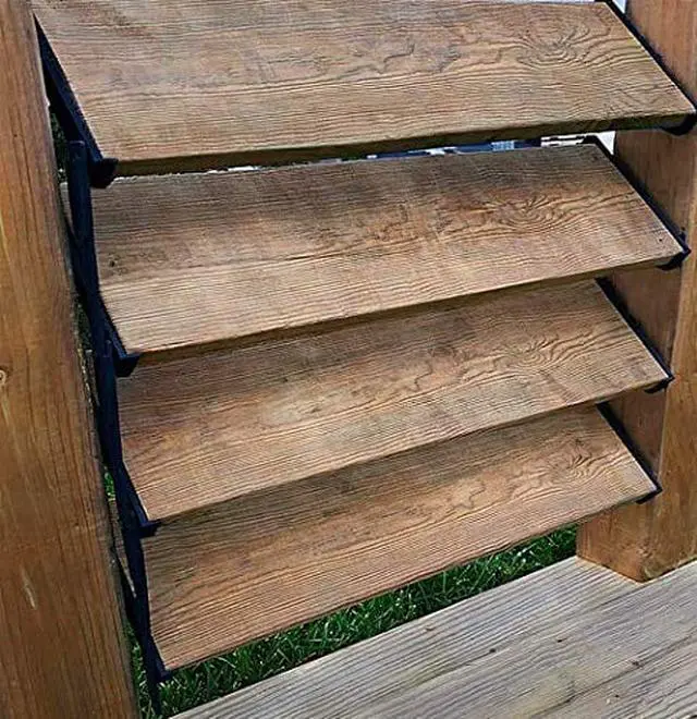 Alt view image 4 of 20 - Nuvo Iron Louver Blinds & Shutter System - Hardware Kit - LSB48