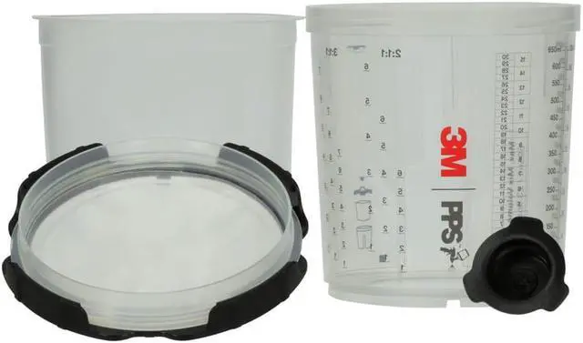 Alt view image 2 of 3 - 3m Spray Cup System Kit, 22 fl. oz. Capacity, 1 EA  26000