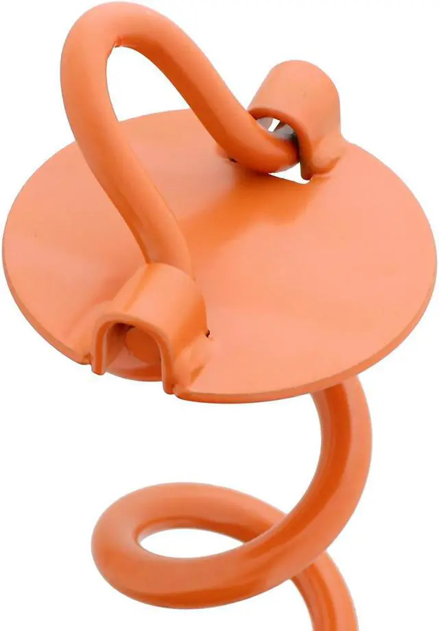 Alt view image 3 of 6 - 7Penn Spiral Ground Anchors - 10 Inch Orange Twist Tent Stakes, 4 Pack