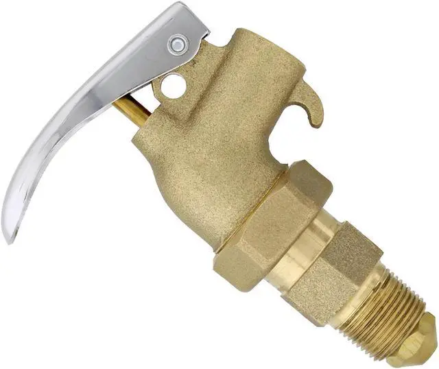 Alt view image 2 of 7 - BISupply Brass Drum Faucet 3/4 Inch 55 Gallon Drum Spigot Drum Nozzle Drum Spout