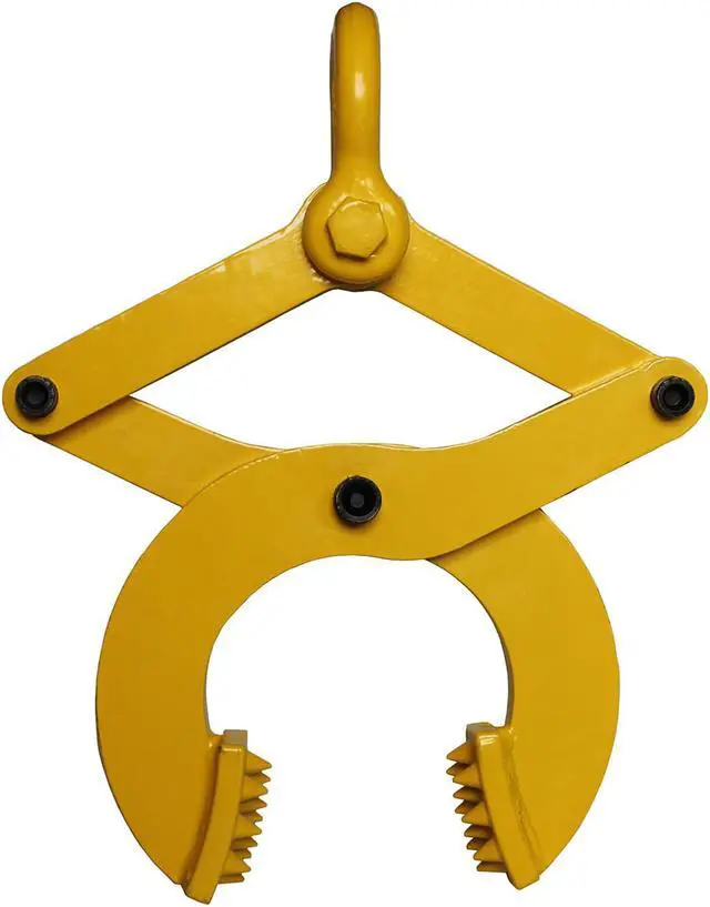 Alt view image 2 of 7 - BISupply | Pallet Puller Clamp in Yellow  6000 lb pound Capacity  Pallet Grabber