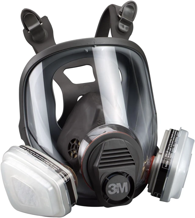 Main image of 3M 07163 Full Facepiece Respirator Packout Organic Vapor P95, Large
