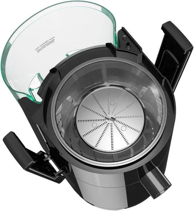 Alt view image 5 of 13 - BLACK+DECKER JE2400BD 400-Watt Fruit and Vegetable Juice Extractor with Space Saving Design, Black