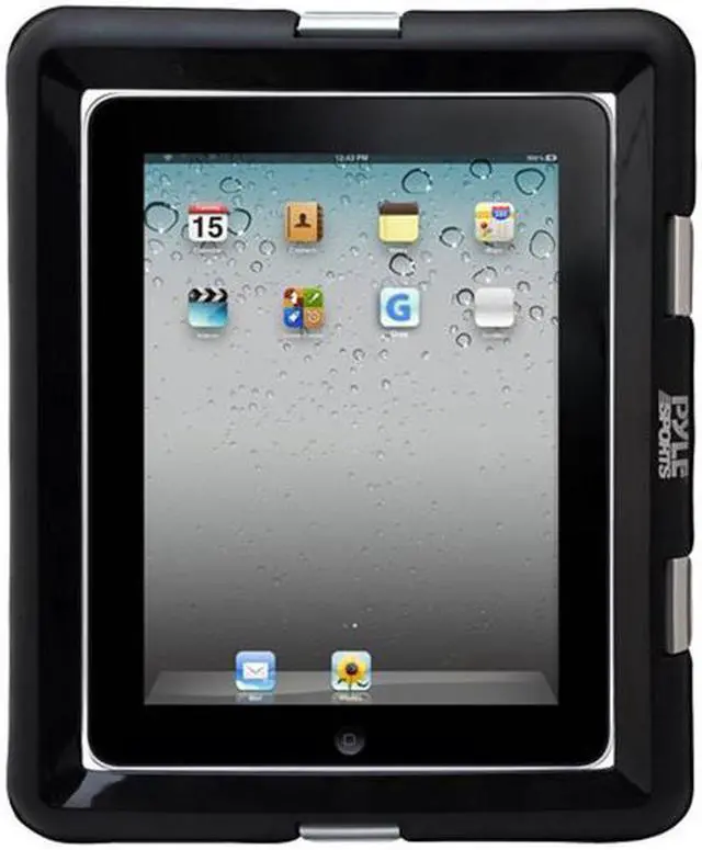 Main image of Pyle PWSIC30 Universal Waterproof Sport Case with Headphone Jack - Fits all iPads and Many Other Tablet PCs and eReaders - Black