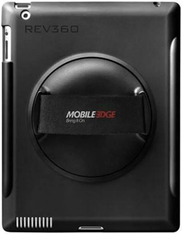 Alt view image 2 of 13 - Rev360 Rotating iPad (Gen 2, 3 & 4) Case - Black