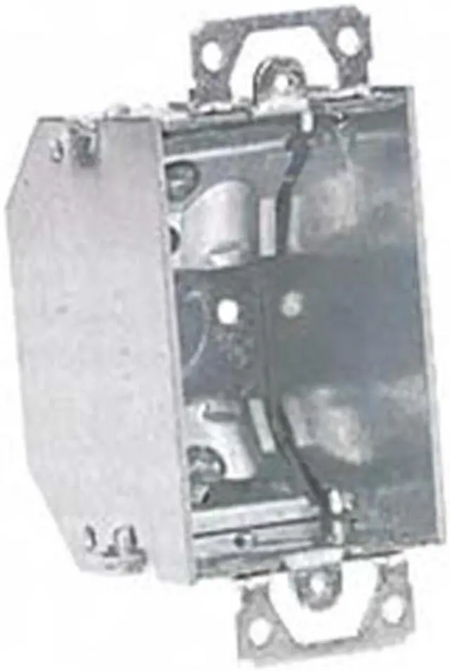 Main image of 2-1/4" Switch Box W/Ears Raco Pvc Switch Boxes 471 050169004715