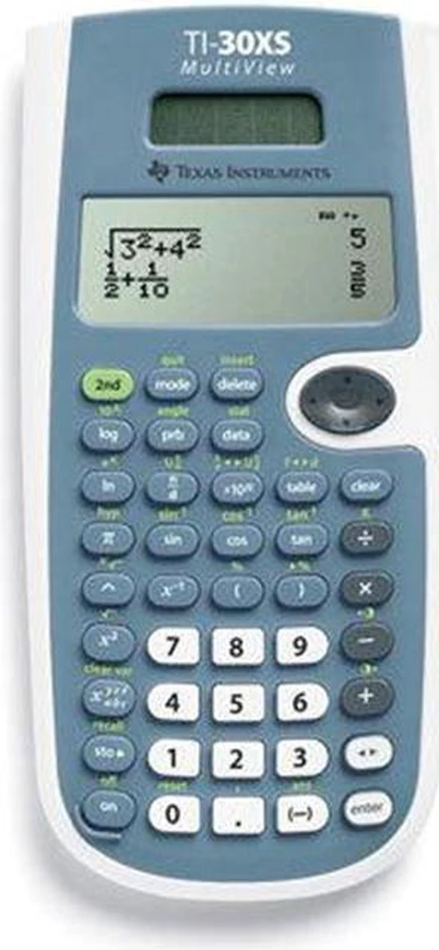 Alt view image 4 of 4 - Texas Instruments 30XSMV TBL TI-30XS MultiView Calculator