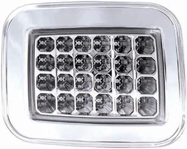 Alt view image 3 of 7 - IPCW LEDC-348C Hummer H2 2003 - 2008 Park Lamps, LED Crystal Clear