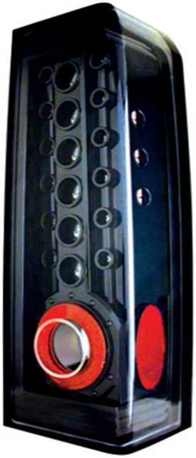 Main image of IPCW LEDT-346CB Hummer H3 2006 - 2013 Tail Lamps, LED Bermuda Black