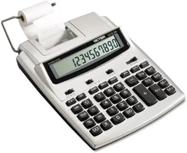 Alt view image 2 of 2 - VICTOR 1212-3A 12 DIGIT - DESKTOP/PRINT/ANTI-MICRO