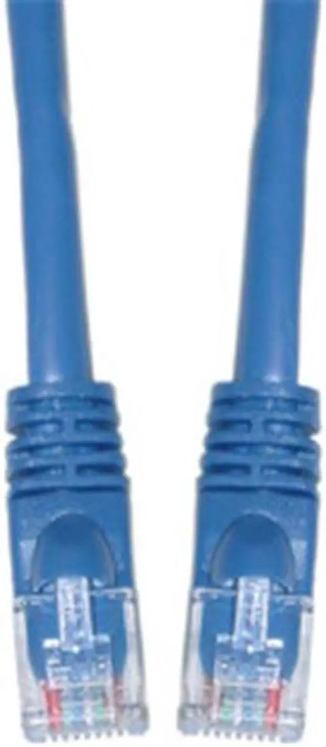Alt view image 2 of 2 - CAT5E, UTP, with Molded Boot, 350MHz, Blue, 14 ft