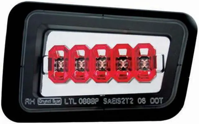 Alt view image 3 of 5 - IPCW LEDT-343BPC Hummer H2 2005 - 2008 Bumper Lights Rear Crystal Clear