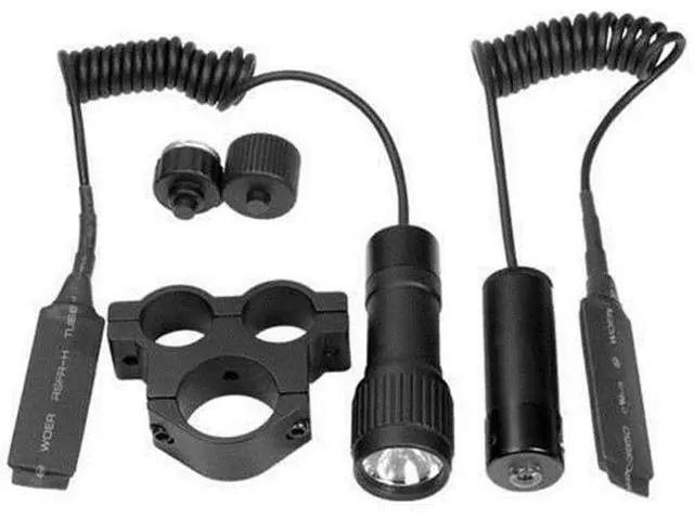 Alt view image 3 of 7 - Barska AU11005 Tactical Red Laser Sight System with Flashlight and Mount