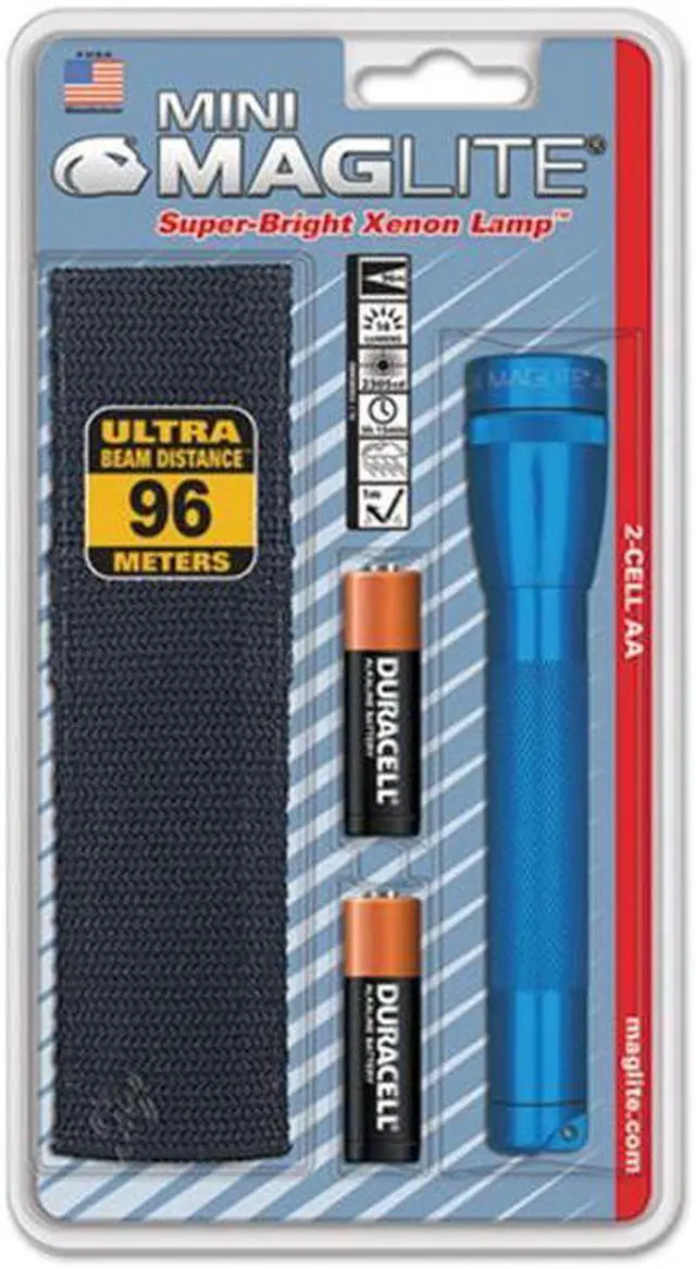 Alt view image 4 of 8 - MagLite Maglite AA Blue Holster Pack