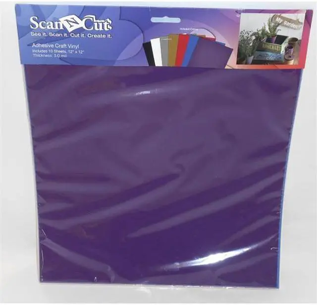 Main image of Brother CAVINYLMP Scanncut Vinyl Assrt Color 10