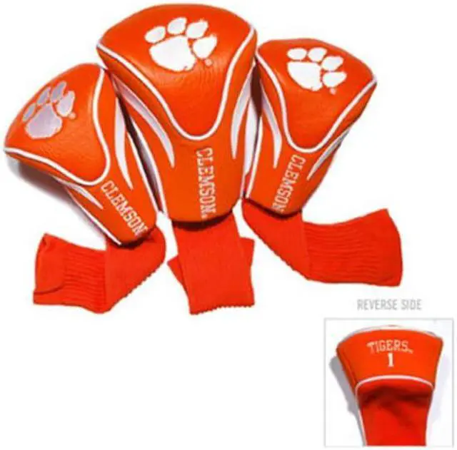 Alt view image 6 of 8 - Team Golf 3-Pack of Club Covers (CLEMSON) Headcover