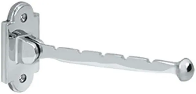 Main image of Deltana VH65U26 7 in. Projection Valet Hook, Bright Chrome - Solid