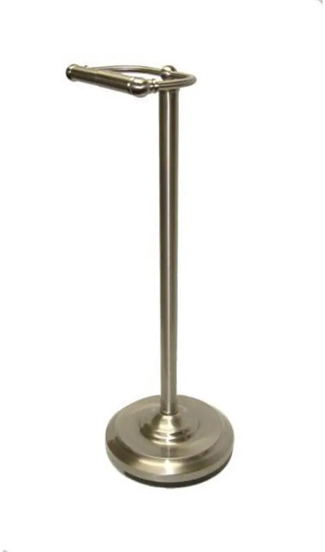 Alt view image 6 of 12 - CLASSIC PEDESTAL PAPER HOLDER-Satin Nickel Finish