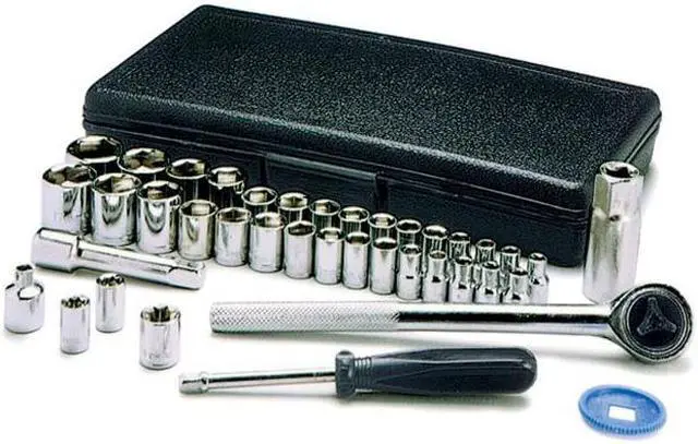 Alt view image 4 of 4 - Wilmar Corporation 40 Piece Socket Set  W1173