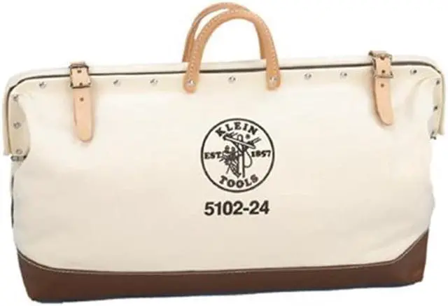 Alt view image 4 of 13 - Klein Tools 5102-14 14-Inch Canvas Tool Bag